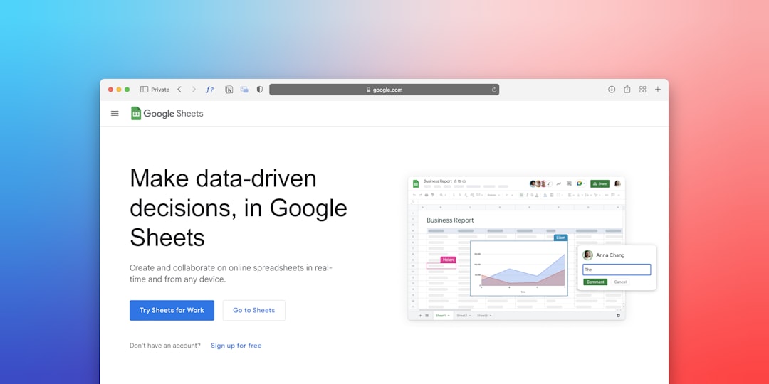 services-02 Google Sheets